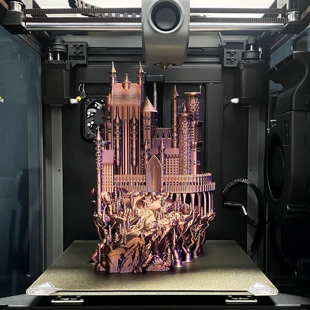 Color: PURPLE, Size: 2.2mm - Upgrade Pet Bed For Creality K1 K1 Max K1C Ender-3 S1 Pro Magnetic Plate Ender-5 S1 Reality Bed Reality K1 Bulid Plate Pei Sheet