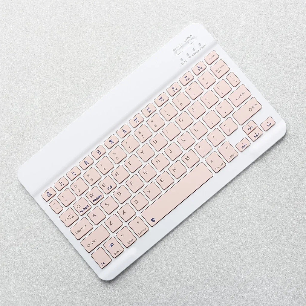 Color: Olive - Wireless Keyboard Bluetooth-compatible Keyboard For Android IOS Windows Mini 78-Key Gaming Keybaord for PC iPad Tablet Keyboard