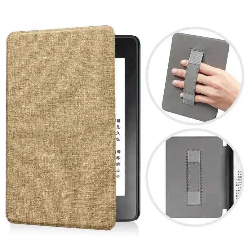 Color: Salmon Pink, Size: Sixteen - Handle Case for Kindle Paperwhite 2022 2021 Pouch 1 2 3 4 5 6 7 8 9 10th 11th Generation 6/6.8 Inch 2019 2018 Protective Cover