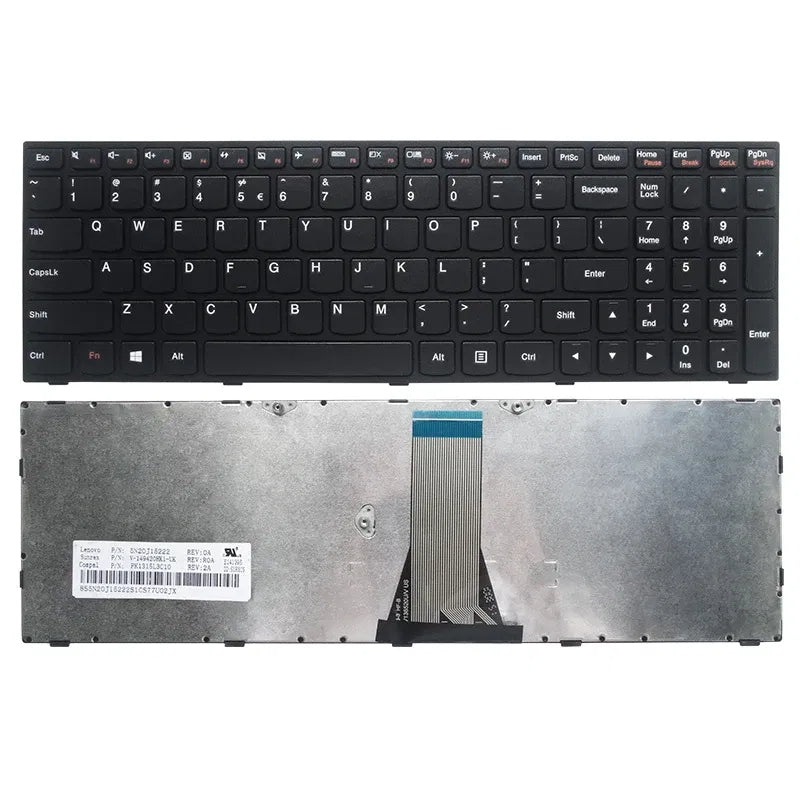 Color: green - US/UK/RU/SP/FR/TI/AR Laptop Keyboard For Lenovo G50 G50-30 G50-45 G50-70/AT G50-80 B50 B50-30 B50-45 B50-70 B50-80 Y50C