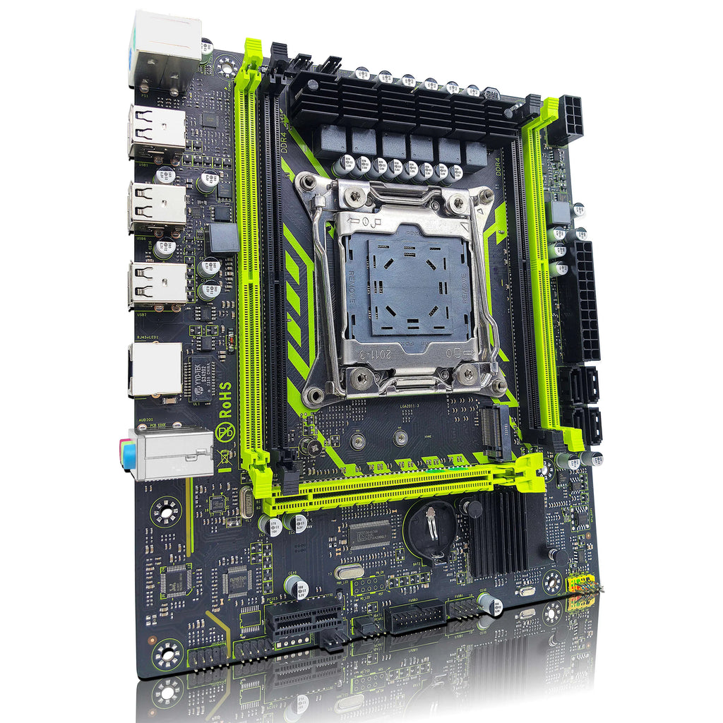Color: Orange, Ships From: CHINA - To ZSUS X99-8D4 Motherboard Set Kit With LGA2011-3 Xeon E5 2650 V4 CPU DDR4 16GB (1*16GB) 2133MHZ RAM Memory NVME M.2 SATA
