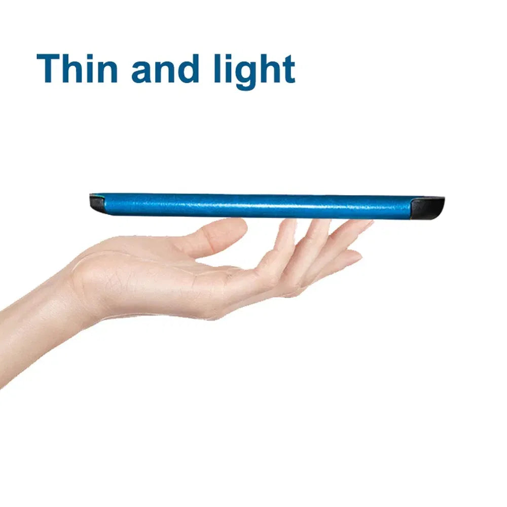 Color: SKY BLUE - Lightweight Stand Case For Kindle Keyboard 3rd Gen Leather Cover Reader Kindle3 Kindle D00901 Flip Folio Magnetic Closure