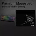 Color: BROWN, Size: 60x30 cm - Gamer Professional Kurosun Samurai Gaming Mouse Pad Game Ultrafine Surface Balance Mouse Mat 45x40CM E-Sports Mousepad Desk Mat