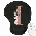 Color: ocean blue - Mouse Pad Desk Mat for PC Laptop Ergonomic Non-Slip Mousepads Wrist Pad Rose Gold Series Office Accessories Mouse Mats