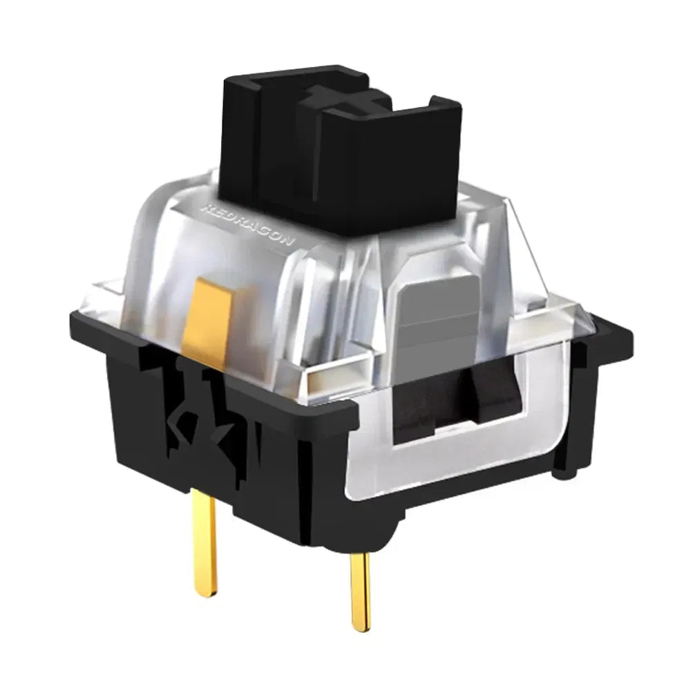 Color: Olive, Axis Body: Brown Switch - REDRAGON SMD RGB MX Switch 3Pin Clicky Linear Tactile Silent Red Blue Black Brown Purple Switche For Backlit Mechanical Keyboard