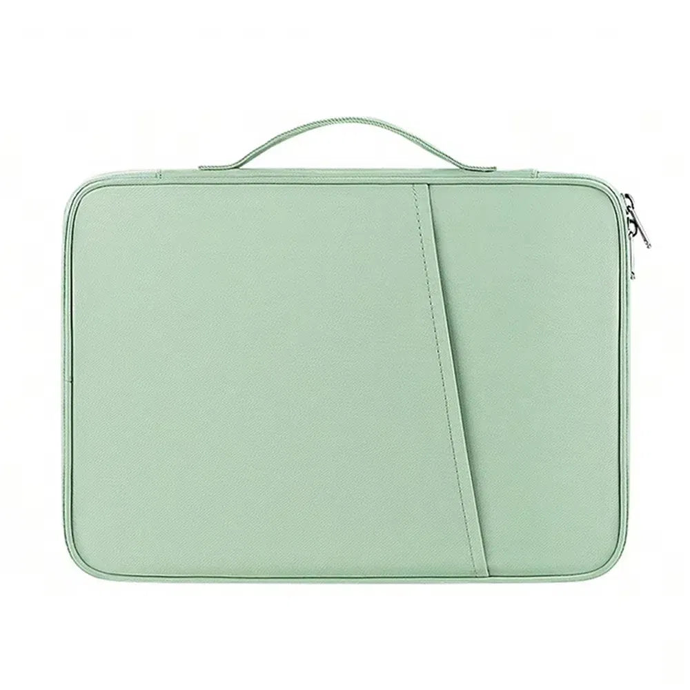 Color: Navy Blue, Size: 12" - Tablet Handbag Case for 10-13 Inch iPad Case Fits iPad Air 10.9 inch iPad Pro 11 M2 iPad 10th Samsung Xiaomi Lenovo Multi Pocket