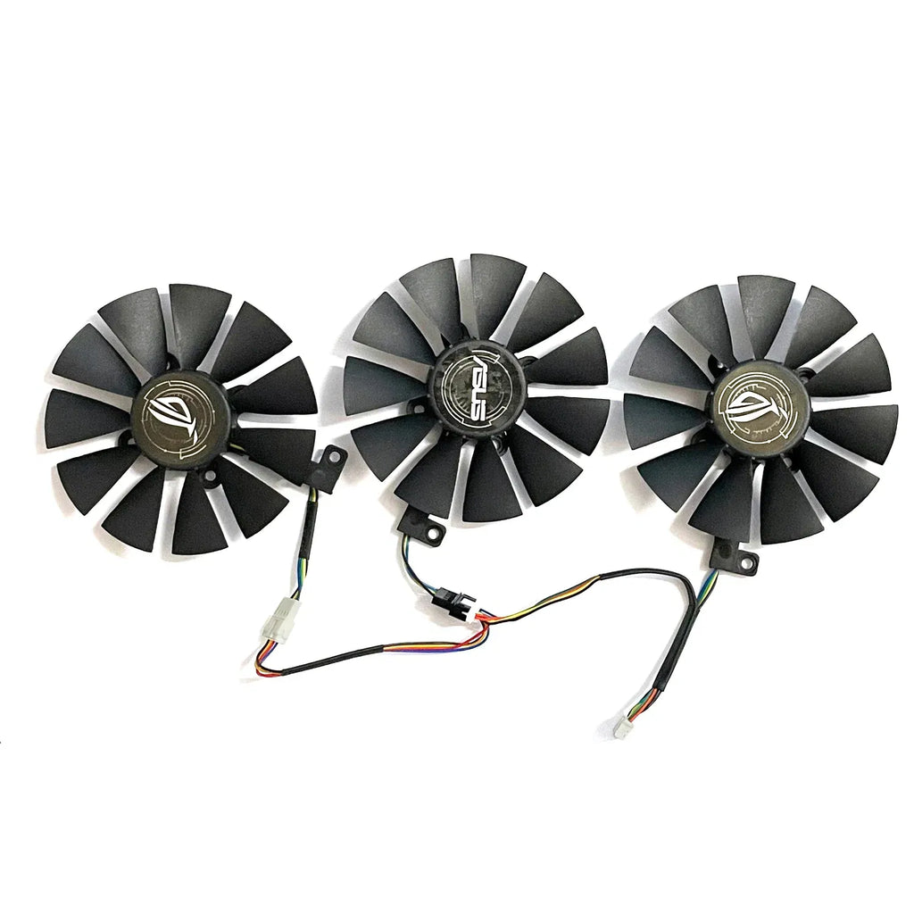 Color: Brown - 87mm 6pin T129215SU GTX1060 1070 1080 GPU Cooler For ASUS Strix GTX 1060 OC 1080 1070 1080Ti RX 480 Graphics Card Fan Cooler