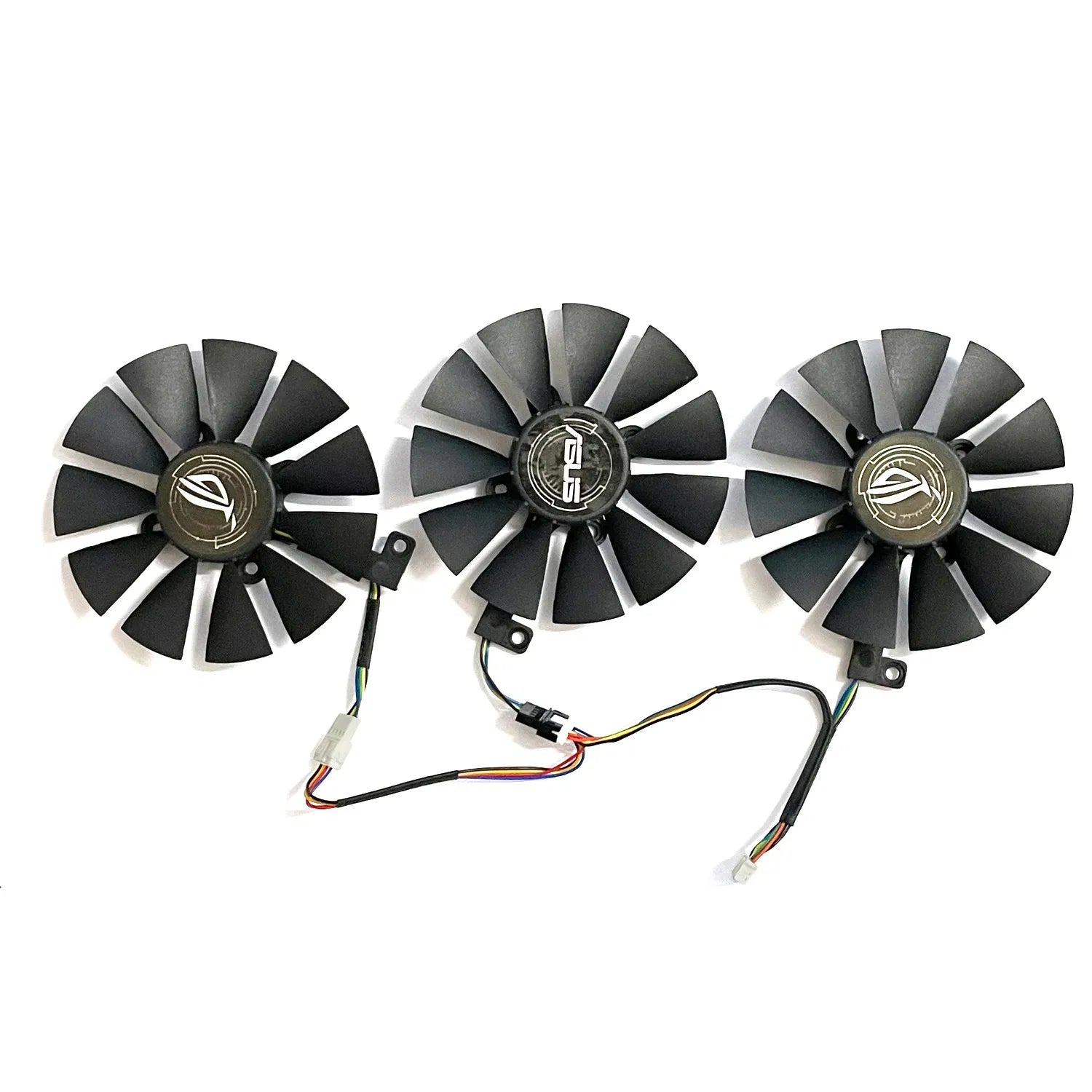 Color: Brown - 87mm 6pin T129215SU GTX1060 1070 1080 GPU Cooler For ASUS Strix GTX 1060 OC 1080 1070 1080Ti RX 480 Graphics Card Fan Cooler