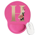 Color: BEAN PASTE - Mouse Pad Gaming MousePad Premium Mousepad Speed and Control Desk Pad Pink Mouse Mat High-Grade Desk Mat Gold Letter Series