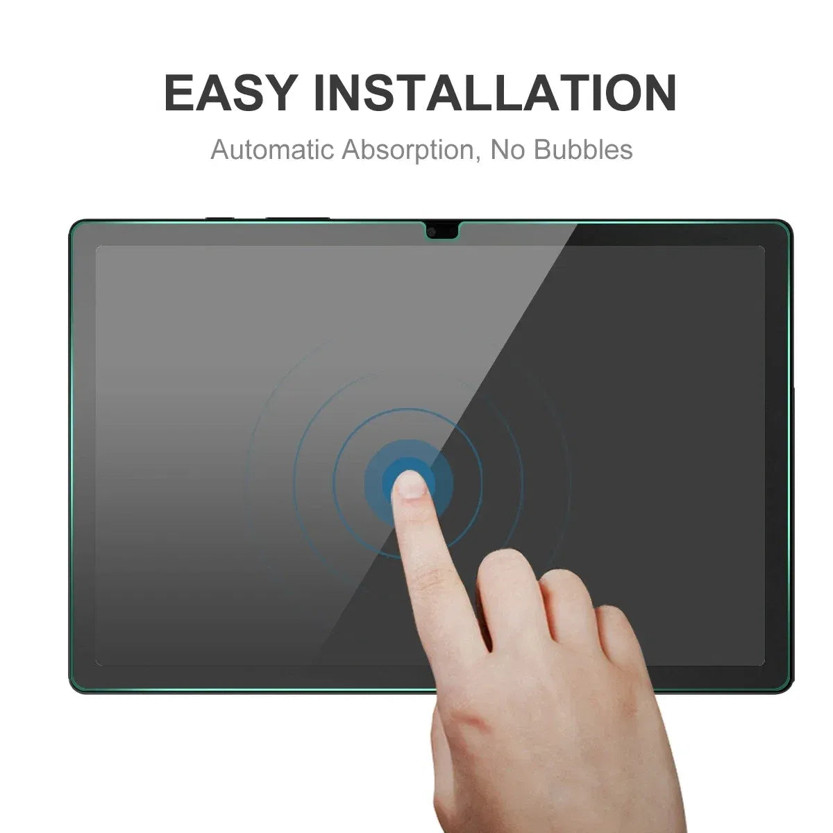 Color: Yellow - 2PCS Screen Protector Tempered Glass For Samsung Galaxy Tab A7 T220 T500 A8 X200 A9 S6 S7 T870 S8 X700 S9 Lite FE Plus Gen Film