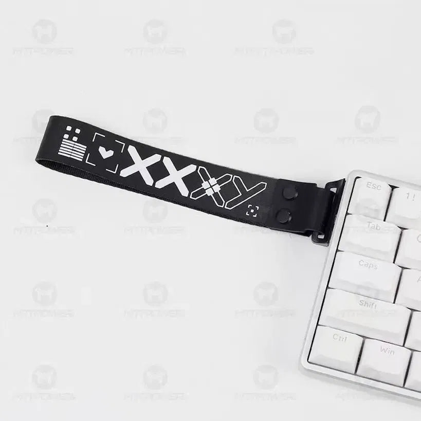 Color: Pink - Keyboard Ribbon Mechanical Keyboard Strap Customization Magnetic Axis Keyboard Strap Wooting Atk68 Drunkdeer Looting Decor