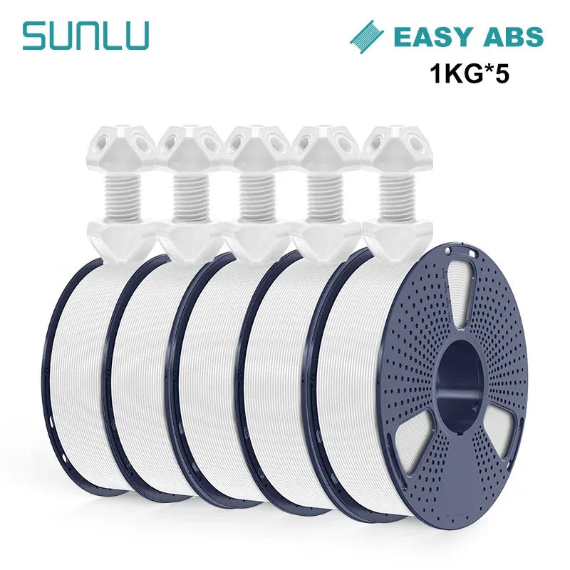 Color: WHITE, Ships From: CHINA - Top 3D Filament PETG/EASY ABS/TPU/ASA Filamnet 1.75mm 5Roll 1KG(TPU 0.5KG/Roll) 3D Printer Filament for 3D Printer