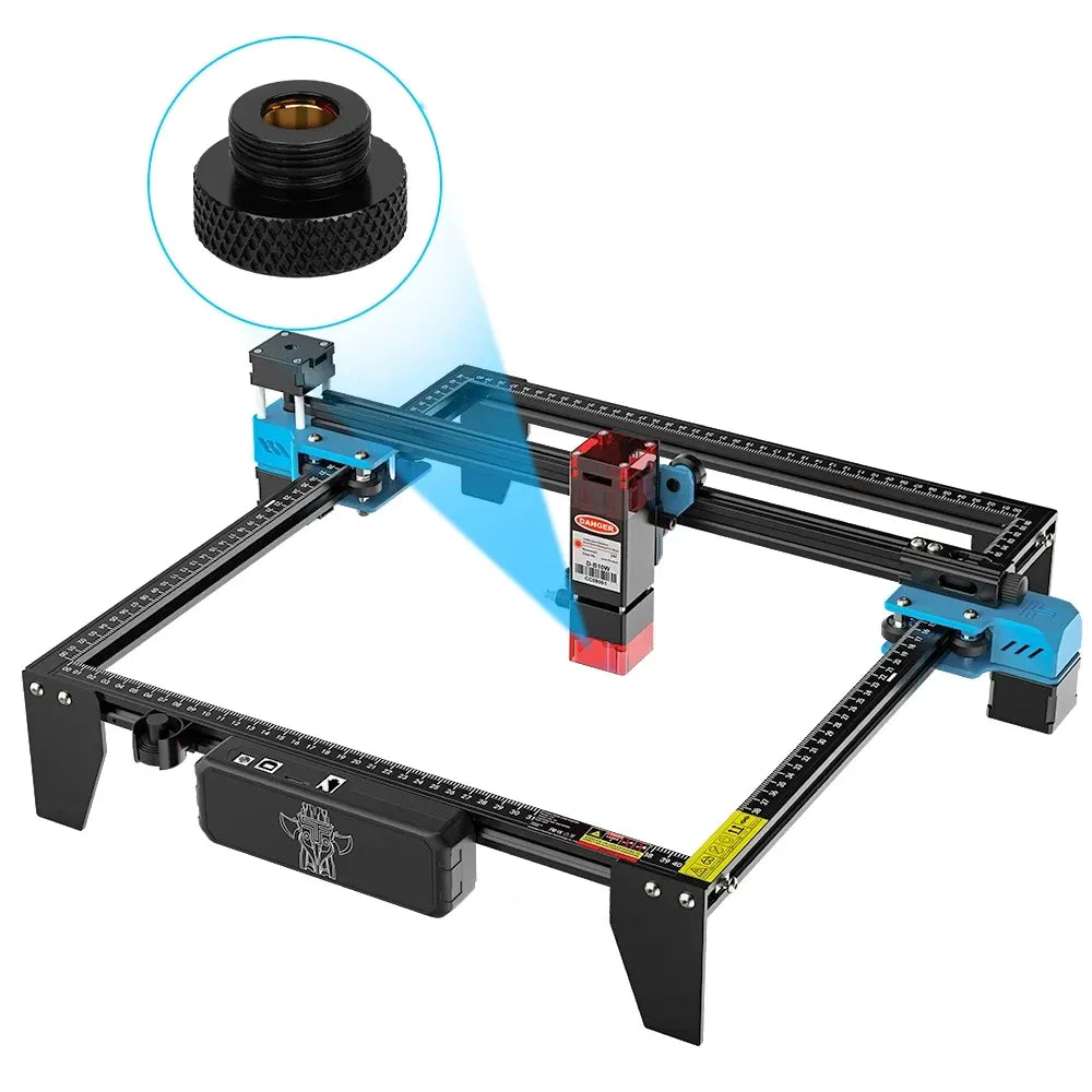 Color: Green - Twotrees 80w Laser Enagraver Lens Replacement Lens For TTS-55 PRO/TTS-10 PRO/TTS-20 PRO/TS2-10W/TS2-20W Laser Engraving Machine