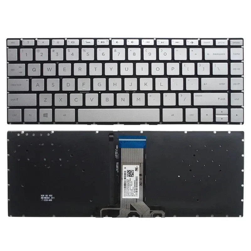 Color: Coffee - US/RU/SP Laptop Keyboard For HP 14-BA 14-BD 14-BF 14-BS 14-BP 14-BK 14-BW 14-CB 14-CF 14-DK 14-DP 14S-CR 14S-CF 14S-DP 14M-BA