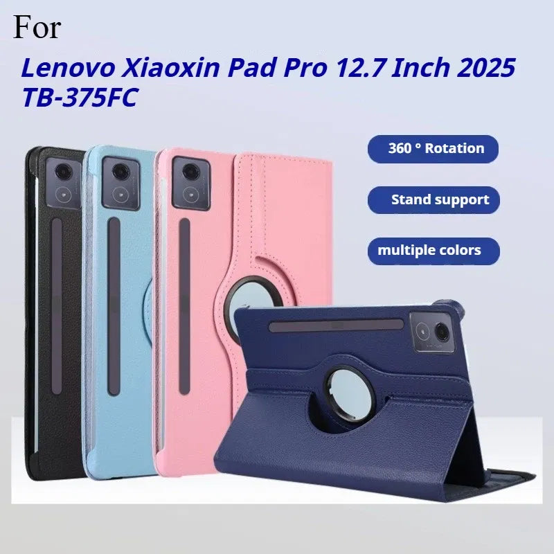 Color: Other, Size: iPad mini 6 - 360 Degree Rotating Case For Lenovo Xiaoxin Pad Pro 12.7 inch 2025 Tablet Cover Xiaoxin Pad Pro 12.7"TB373FU TB375FC 2025 Funda