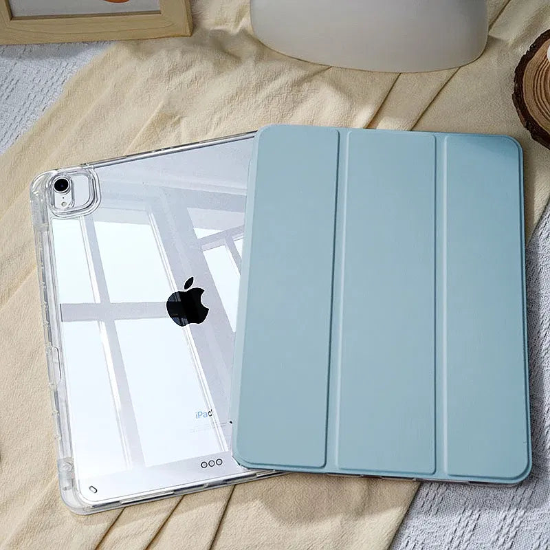 Color: Blue, Size: iPad Pro11 2020 - For 2025 iPad Air 11 Case iPad 10th Generation  11th A16  9th  Cover Gen  iPad Pro11 4 5 10.9in 12.9 M2 M3 M4 Pencil Holder Case