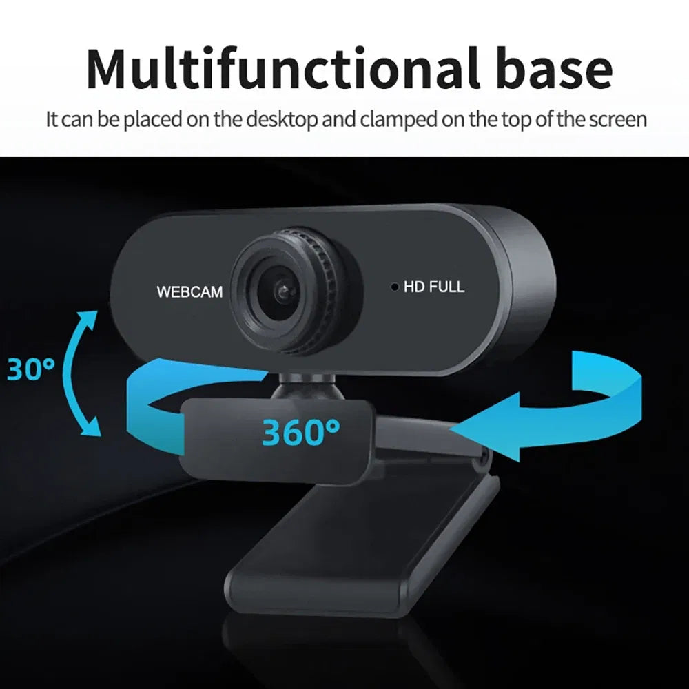 Color: Red - 4K Webcam 1080P Mini Camera 2K Full HD Webcam with Microphone 30fps USB Web Cam for Auto Focus PC Laptop Video Shooting Camera