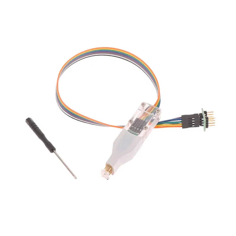 Color: WHITE - Sop8/w-son Chip Download Burn Write Probe Spring Needle Flash Chip Burner Cable