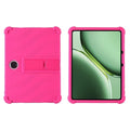 Color: Hot Pink, Size: eleven - Case for TCL Tab 11 Gen 2 Android 14 Tablet 11"  9465X Tablet PC Soft Silicone Shockproof Cover with Rear Kickstand