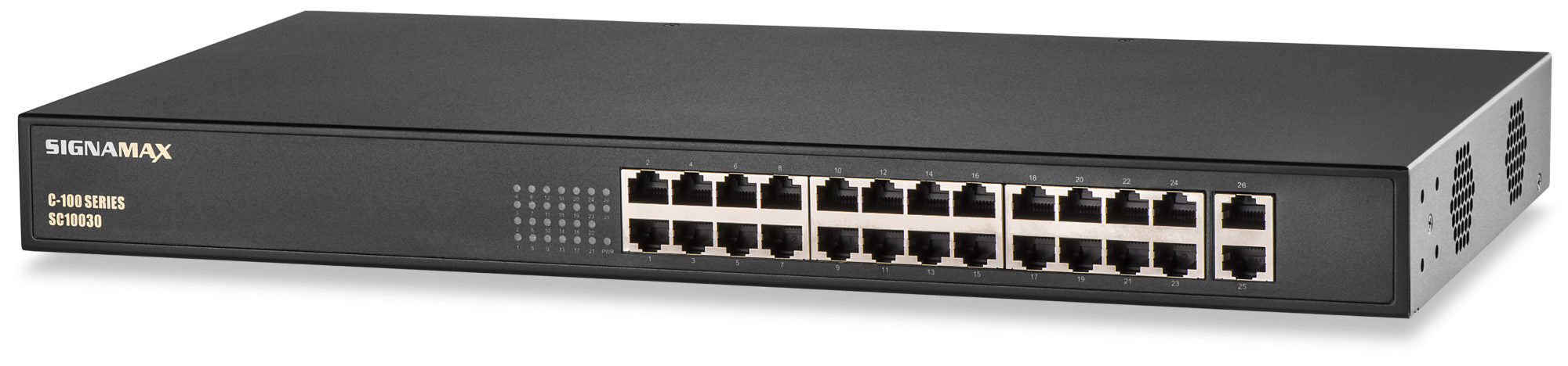 C-100 24 Port Fast Ethernet PoEplus Lite