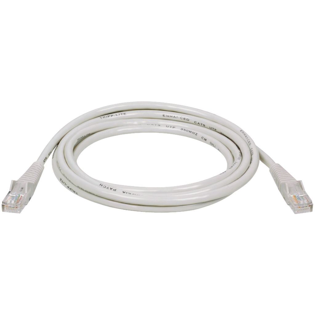 Tripp Lite N201-007-WH CAT-6 Gigabit Snagless Molded Patch Cable (7ft)