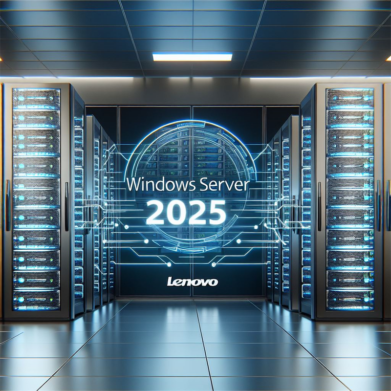 Lenovo Szerver Szoftver_ Microsoft Windows Server 2025 Essentials (10 mag, legfeljebb 25 felhasználó) (7S1S000XWW)-0