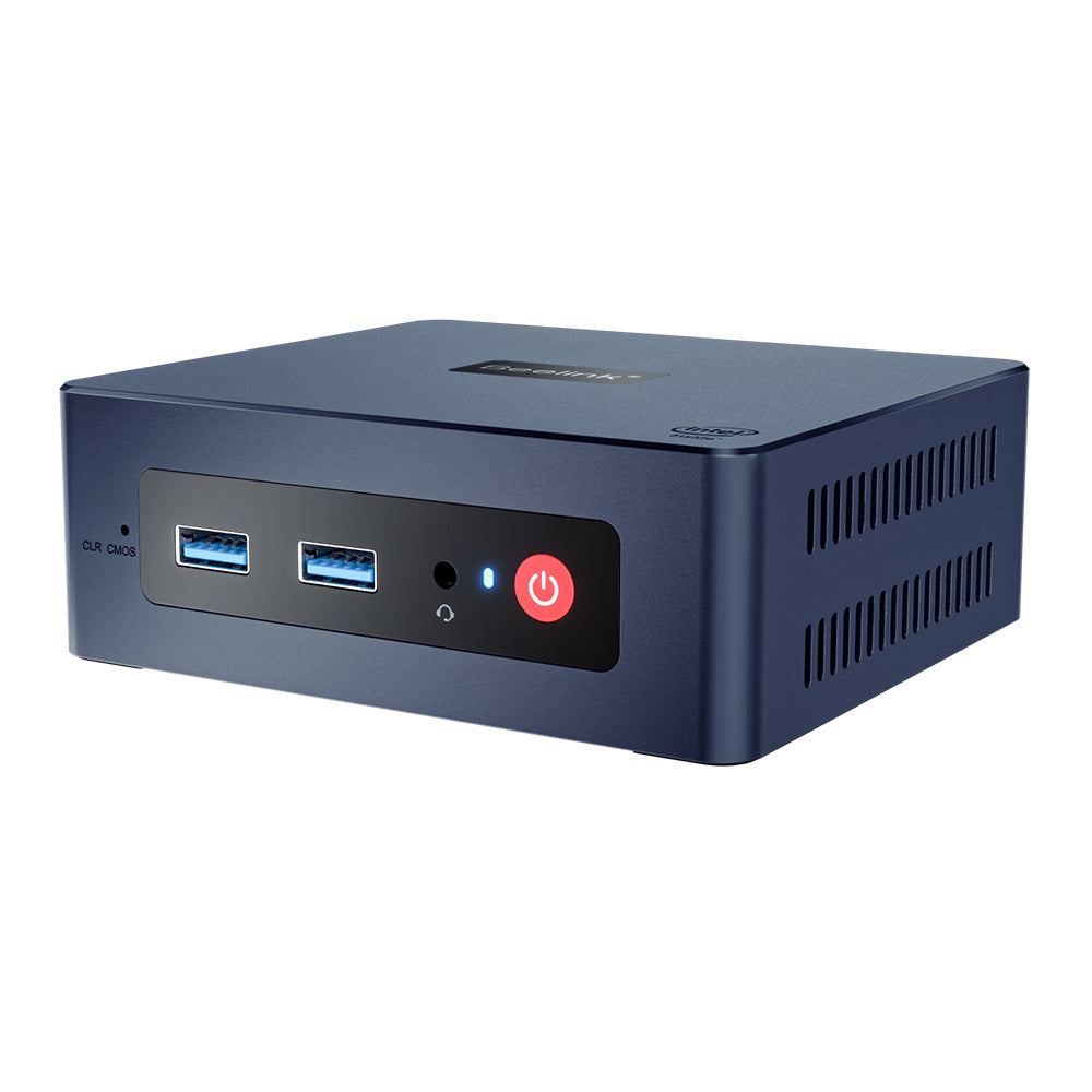 Color: 8G 512G, Power supply: EU - Beelink MINI S N5095 MINI-host 4K Office Game Theater Portable MiniPC Desktop Computer