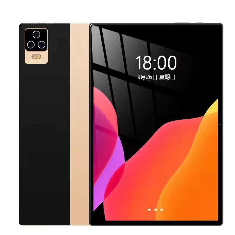 Color: Black Gold, Memory Capacity: 12G+512G - Tablet 5GWF Dual Card Office Game Learning Machine