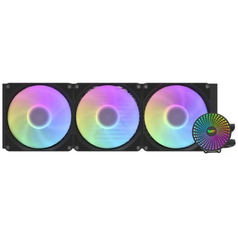 darkFlash DC420 ARGB Processzor Vízhűtés Fekete (DC420BLACK)-0