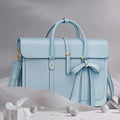 Color: Sky Blue, Size: 16inch - Large Capacity Tote Bag Commuter Laptop Handbag