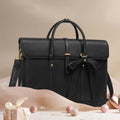 Color: Black, Size: 16inch - Large Capacity Tote Bag Commuter Laptop Handbag